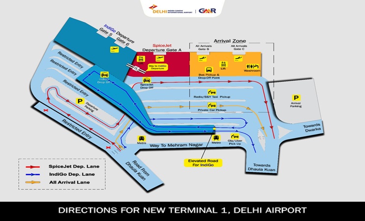 Interactive Map of New Terminal 1