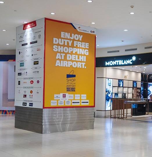 Duty free shopping at Delhi Aiport