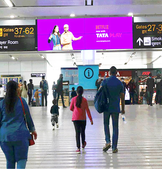 Advertise at Delhi Airport